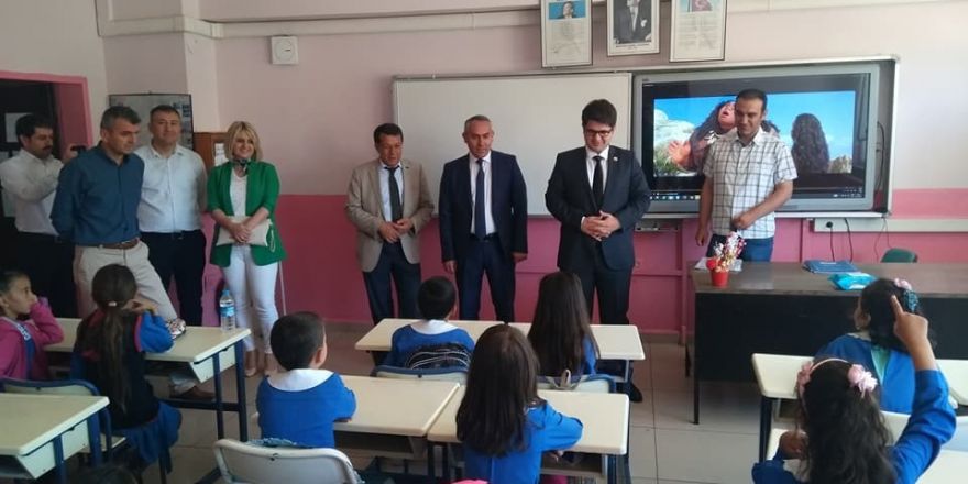 Daday’da öğrenciler karnelerini aldı
