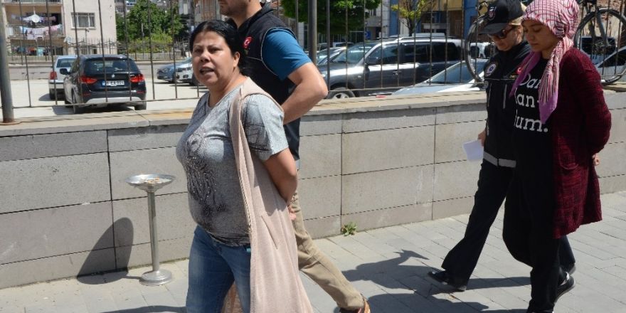 Uyuşturucu taciri kadından şok savunma
