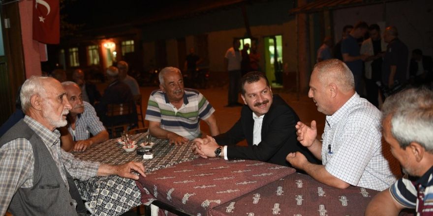 Başkan Yılmaz’a baba ocağından tam destek