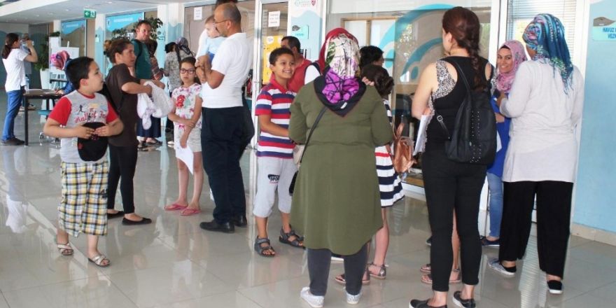 Yüzme kursuna 8 günde bin 153 kayıt