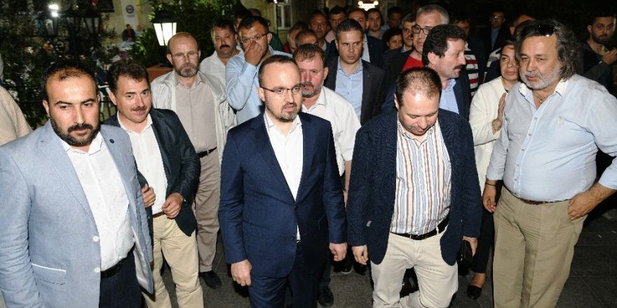 Turan, Memur Sen üyeleriyle bir araya geldi