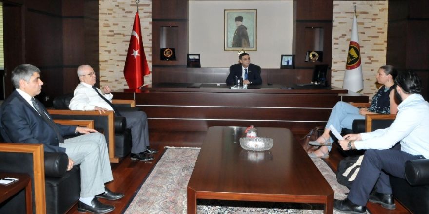 Alman uluslararası işbirliği kurumu yetkililerinden GSO’ya ziyaret