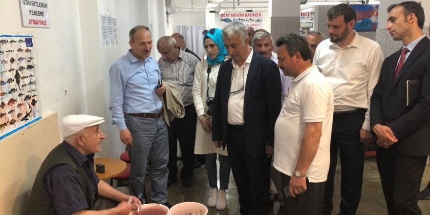 AK Parti Trabzon Milletvekili adayları seçim gezilerini sürdürüyor