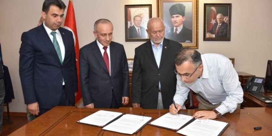 12 derslik ilkokulun yapımı için protokol imzalandı