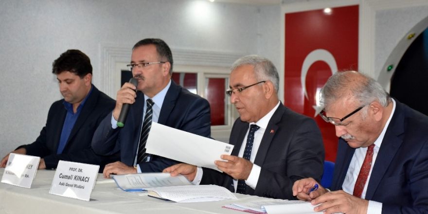 ASKİ yetkileri muhtarların sorunlarını dinledi