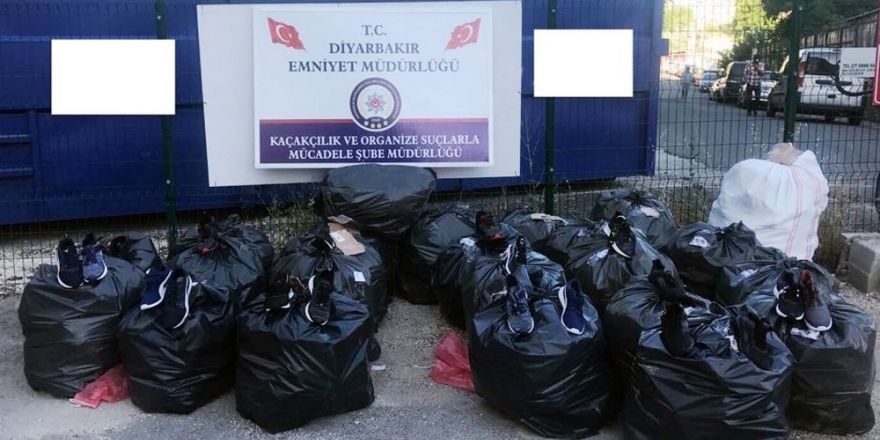 Diyarbakır’da 3 bin 814 gümrük kaçağı ayakkabı ele geçirildi