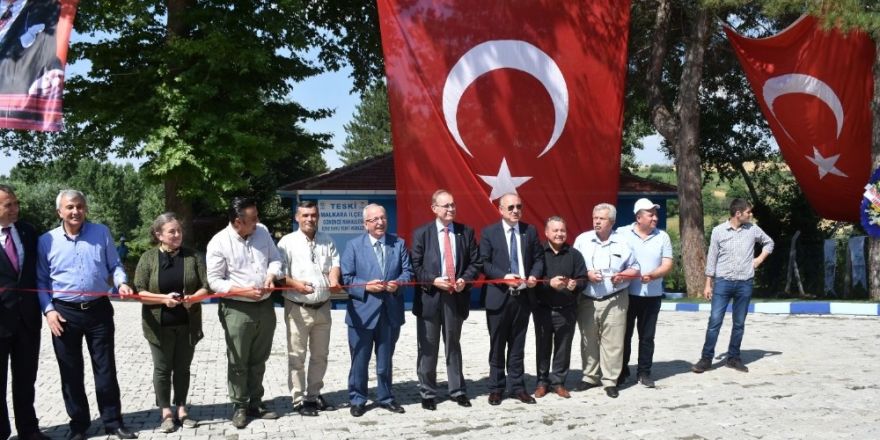 TESKİ Malkara yeni içme suyu tesislerini devreye aldı