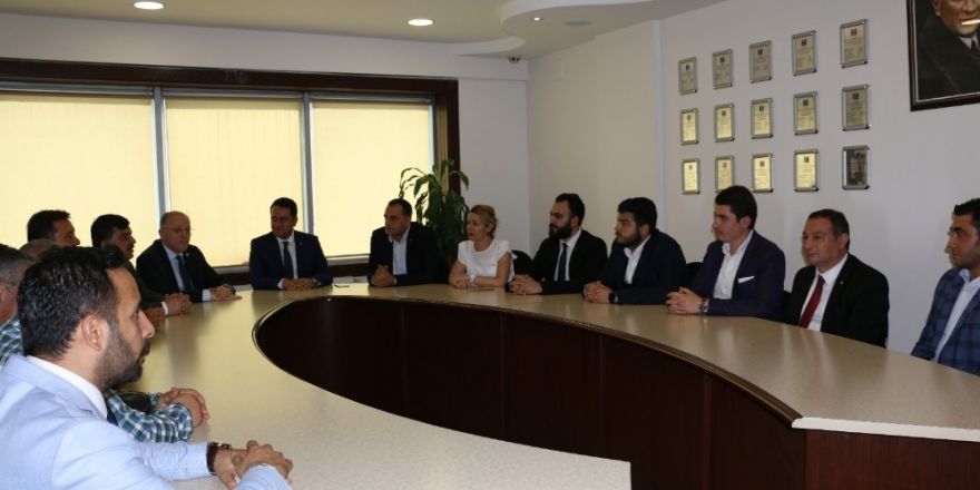 Koçer ve Fadıloğlu’dan İMO’ya ziyaret