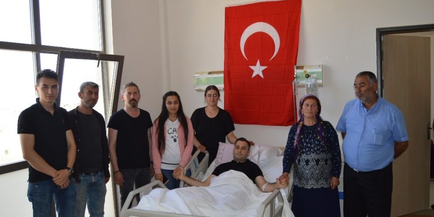 Tunceli Gazisi Mustafa Deniz, memleketi Besni’ye getirildi