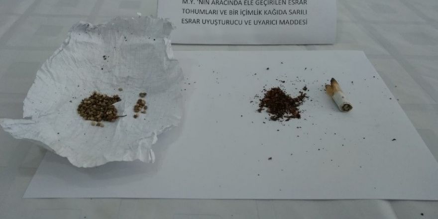 Tavşanlı’da uyuşturucu operasyonu