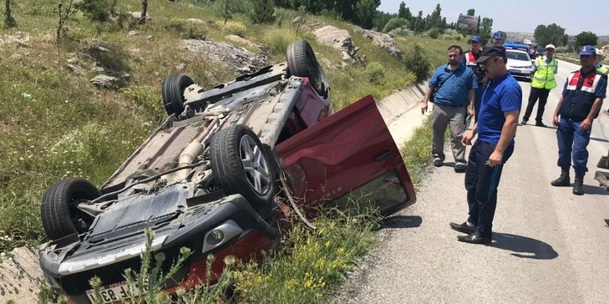 Sungurlu’da trafik kazası