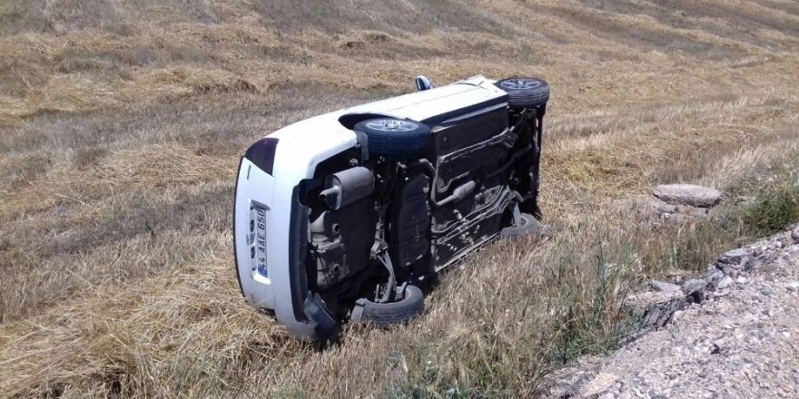 Otomobil takla attı: 1 Yaralı