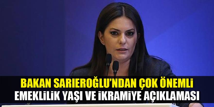 Bakan Sarıeroğlu'ndan ikramiye açıklaması!