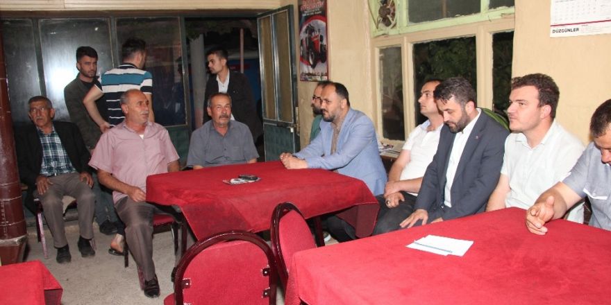 Başkan Özaltun’un dış mahalle ziyaretleri sürüyor
