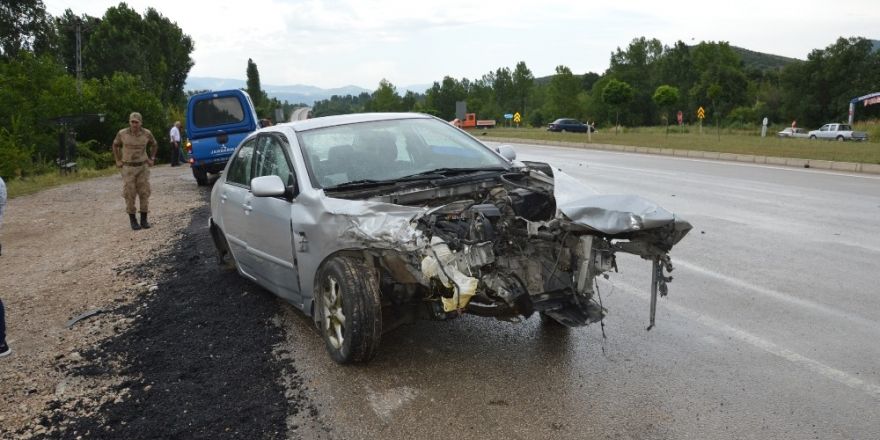 Trafik kazası: 8 yaralı