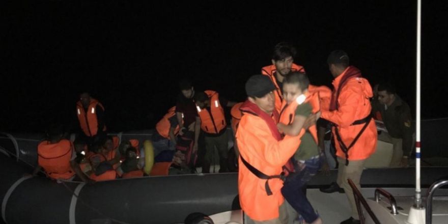 Didim’de 33 kaçak göçmen yakalandı