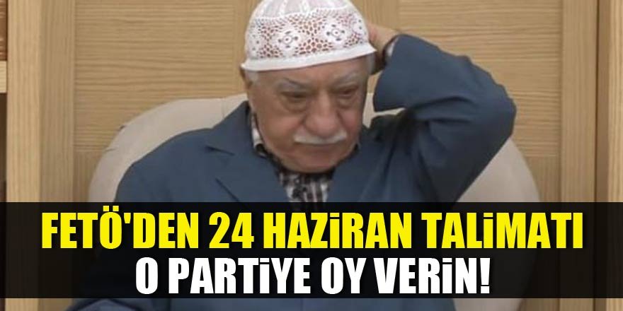 FETÖ'den 24 Haziran talimatı: HDP'ye oy verin!