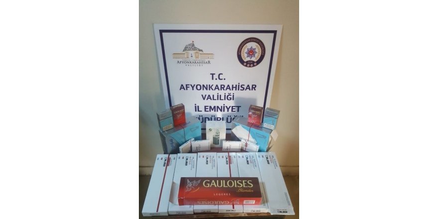 Polisten kaçak sigara baskını
