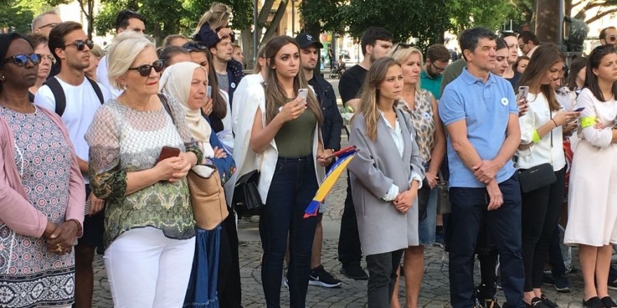 Srebrenitsa soykırımının kurbanları Stockholm’de anıldı