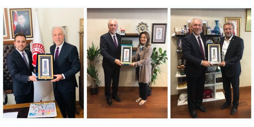 Başkan’dan vekillere tebrik ziyareti