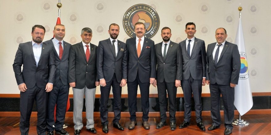 KİTSO yönetim kurulu TOBB Başkanı Hisarcıklıoğlu ile bir araya geldi