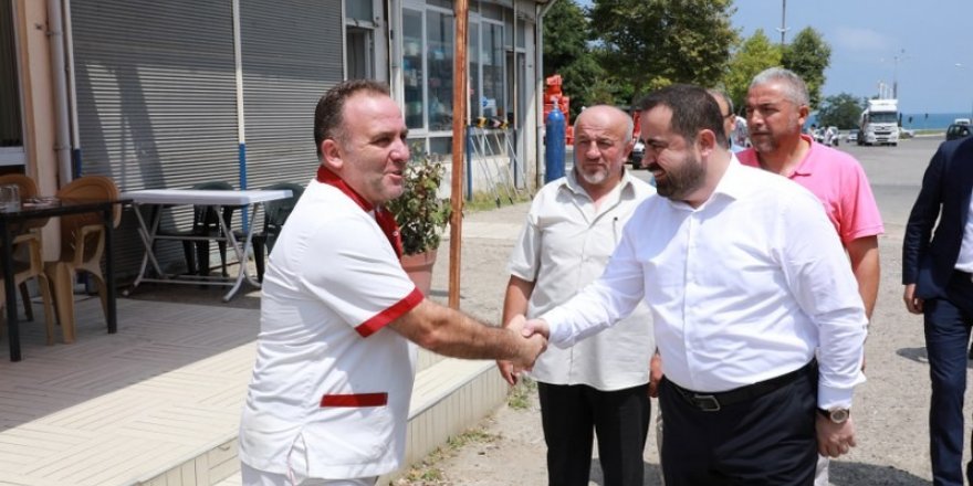 Başkan Aktepe, Büyük Sanayi Sitesinde incelemelerde bulundu