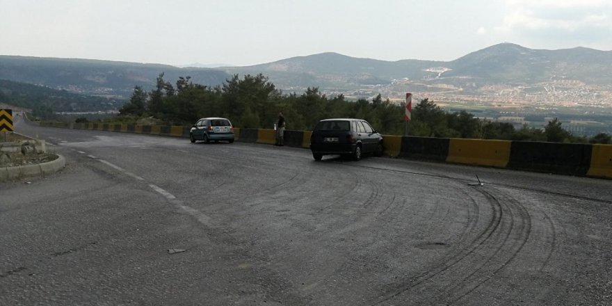 Milas’ta kaza ucuz atlatıldı