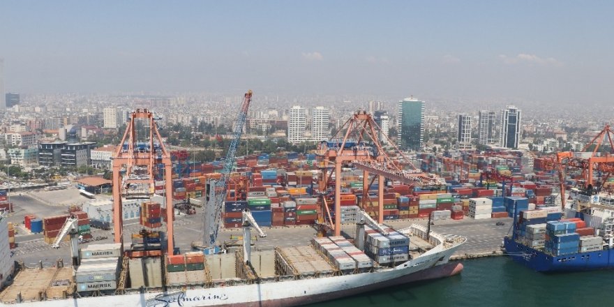Mersin Limanı’nda yük trafiği mayıs ayında yüzde 19 arttı