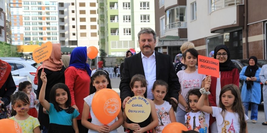 Talas Papatya Mahallesinde park açılışı yapıldı