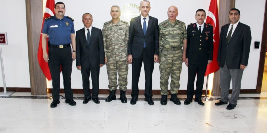 4. Kolordu Komutanı Sivri’den Vali Aktaş’a ziyaret