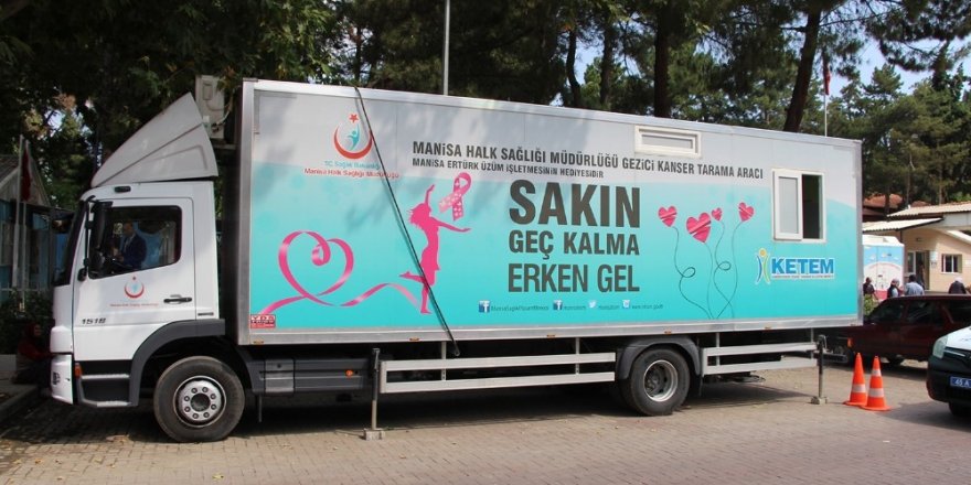 Kanser tarama tırı Kula’da hizmet verecek