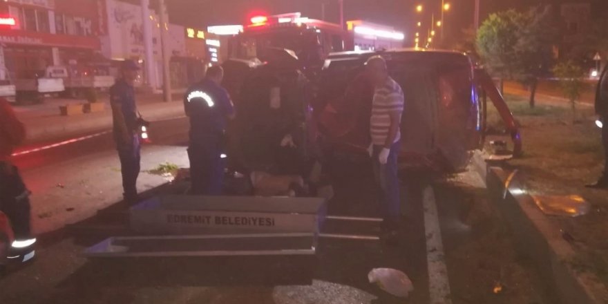Edremit’te trafik kazası: 1 ölü