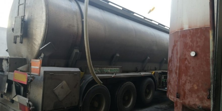 Mersin’de 32 bin litre kaçak akaryakıt ele geçirildi
