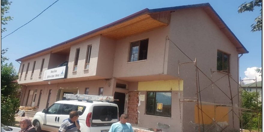 Eşme Konağında çalışmalar tamamlanıyor