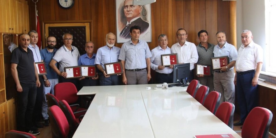 TSKGV bağışçılara teşekkür belgesi verdi