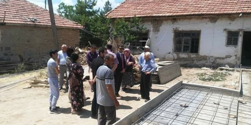 Kaman Kaymakamlığından ihtiyaç sahibi aileye ev