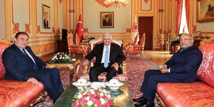 TBMM Başkanı Binali Yıldırım'dan kabul