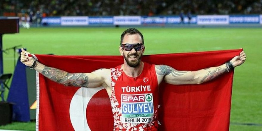 Milli atlet Ramil Guliyev 200 metre finalinde altın madalyanın sahibi oldu .