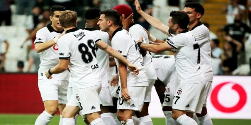 Beşiktaş evinde avantajı kaptı!