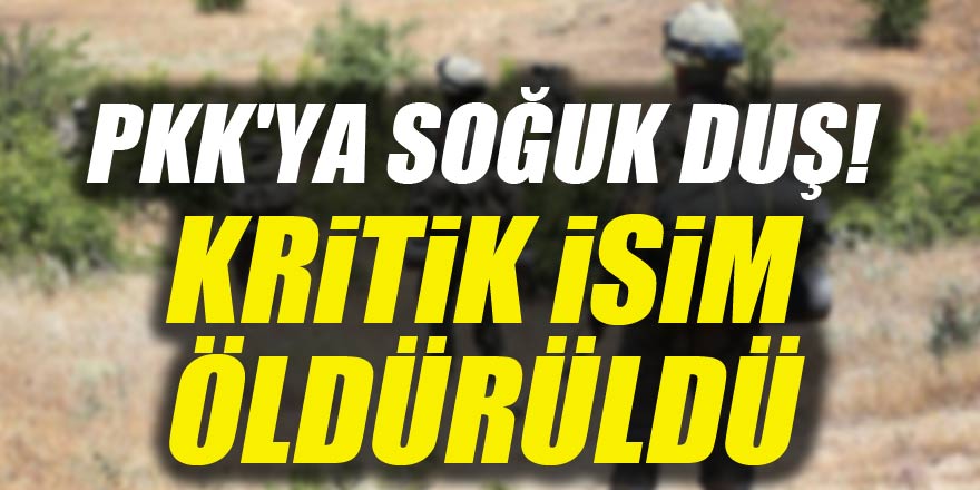 PKK'ya soğuk duş! Kritik isim öldürüldü...