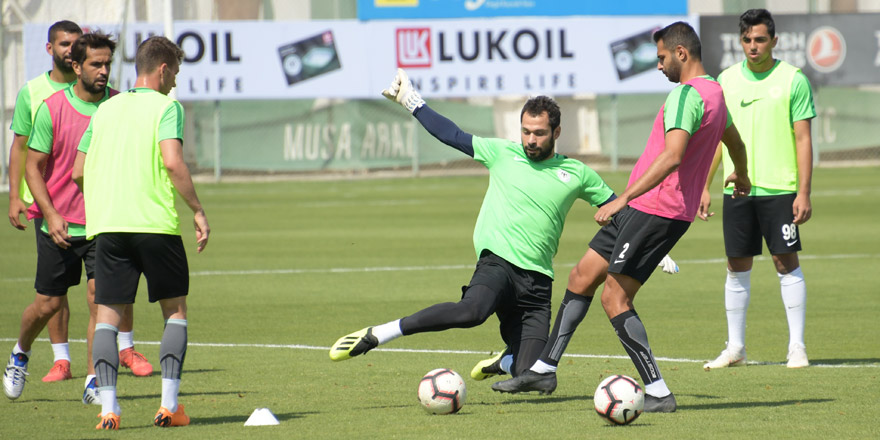 Atiker Konyaspor taktik çalıştı