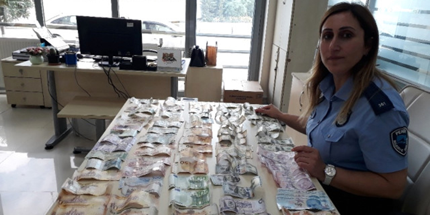 Dilencinin cebi bankayı aratmadı