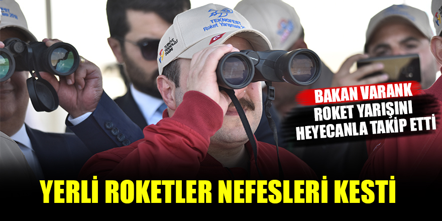 Yerli roketler nefes kesti