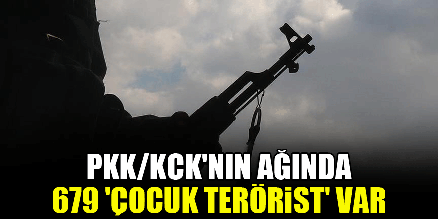 PKK/KCK'nın ağında 679 'çocuk terörist' var