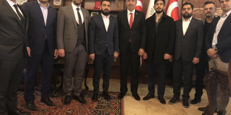 TÜGVA heyeti, Belediye Başkanı Seçen’i ziyaret etti
