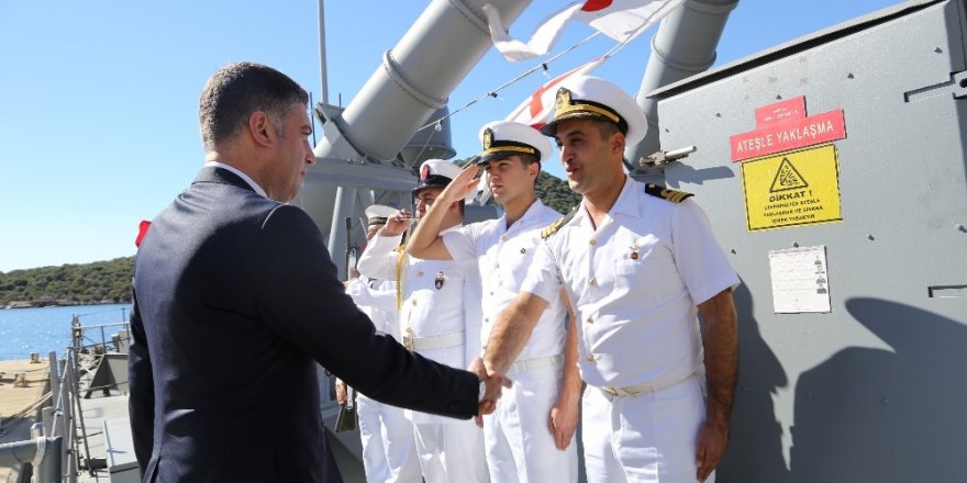 TCG Gurbet Kaş’ta ziyarete açıldı