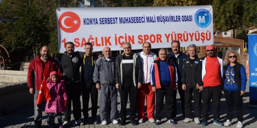 Konya SMMM Odasından 29 Ekim ‘Sağlık için spor yürüyüşü’ etkinliği