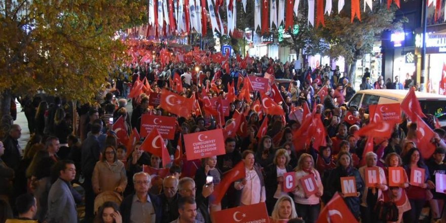 Tekirdağ’da ’Cumhuriyet’ coşkusu