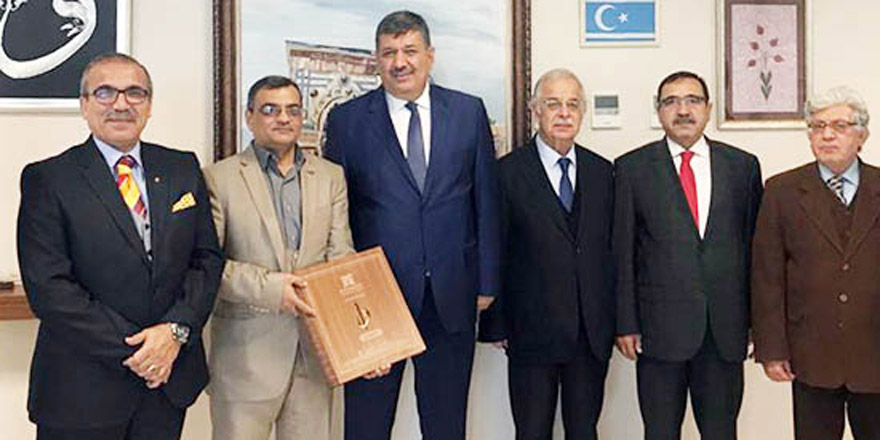 Irak Diyale Üniversitesi’nden, Bayram Sade’ye ziyaret