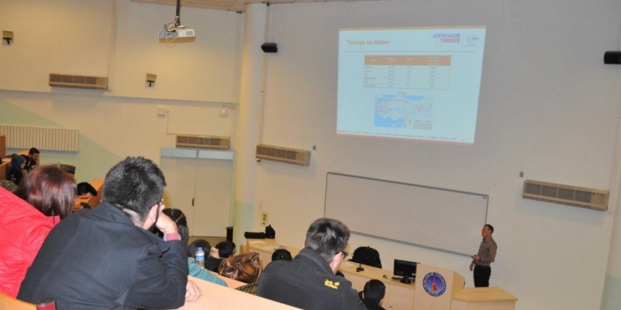 Öğrencilere ’Afete hazır birey’ eğitimi